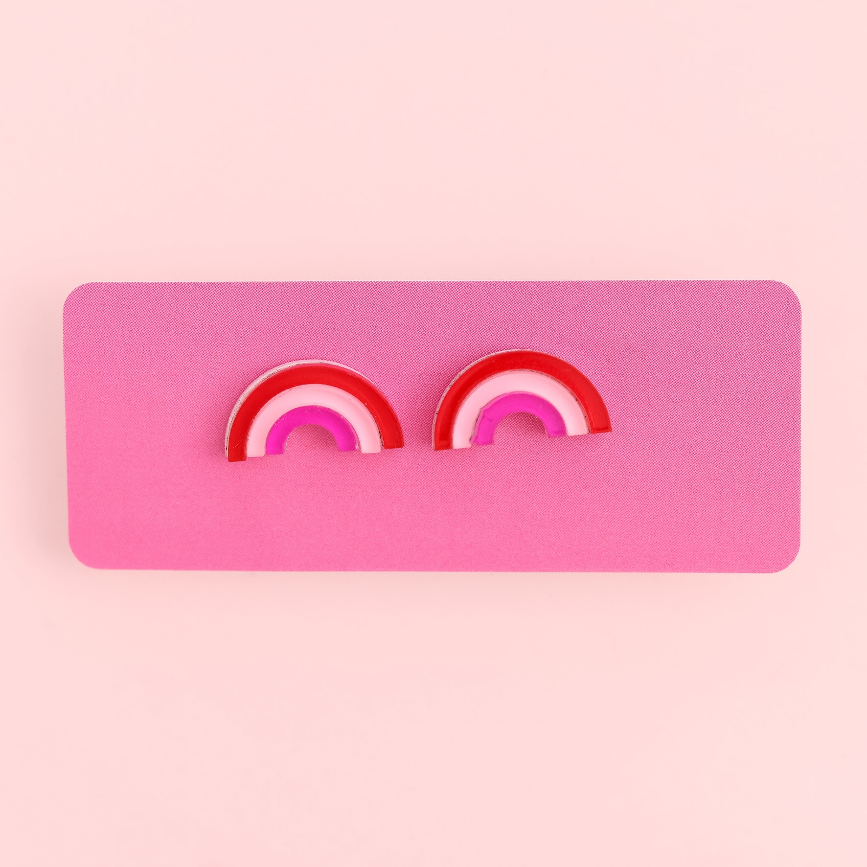 bella rainbow earrings