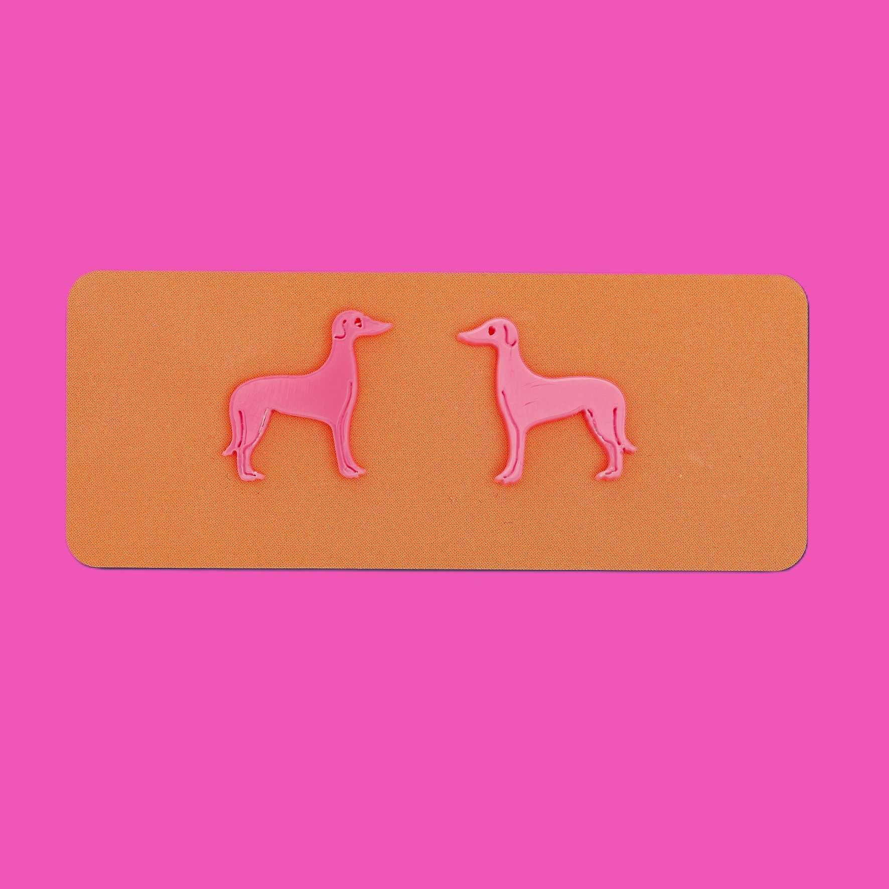 Maurice greyhound earrings