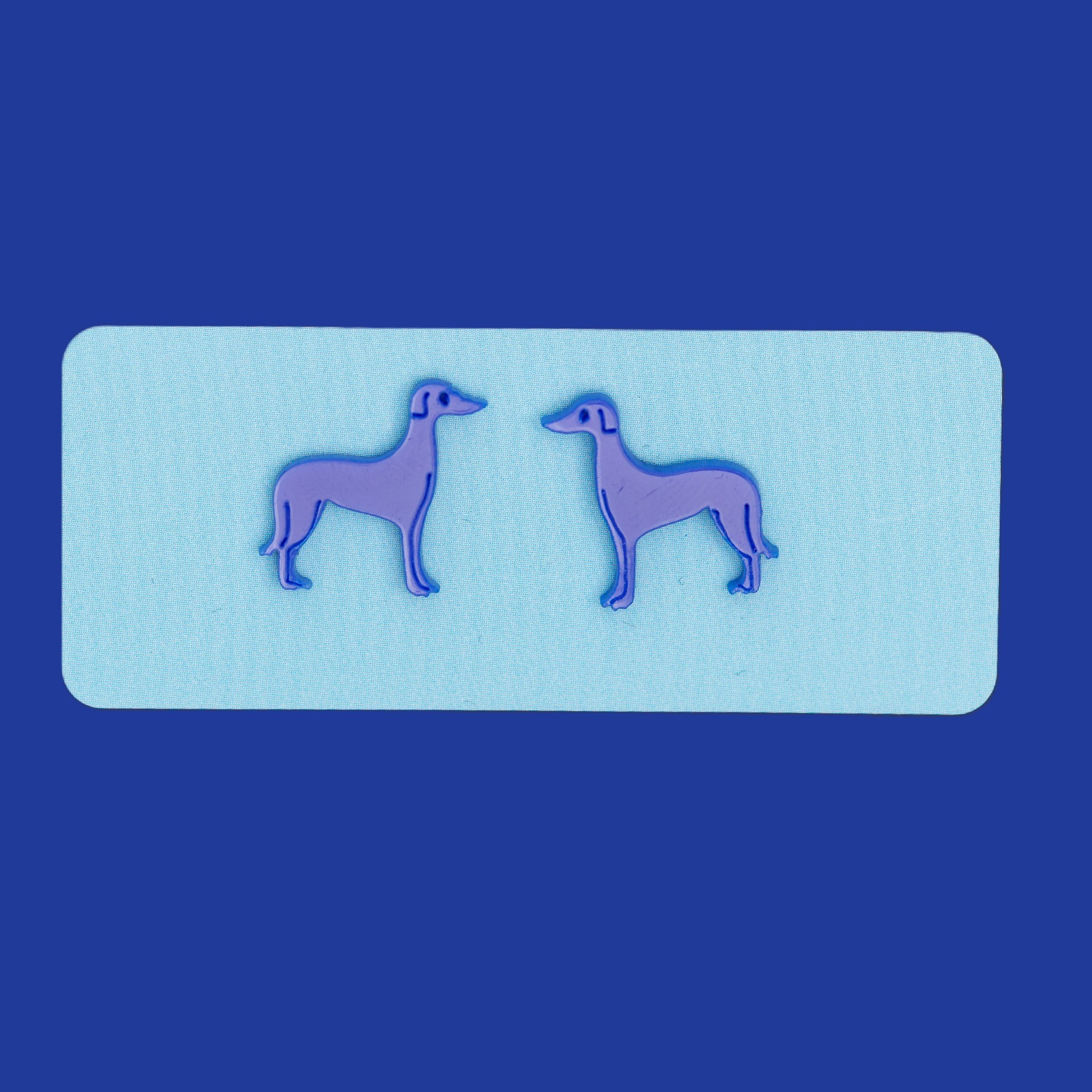 Maurice greyhound earrings
