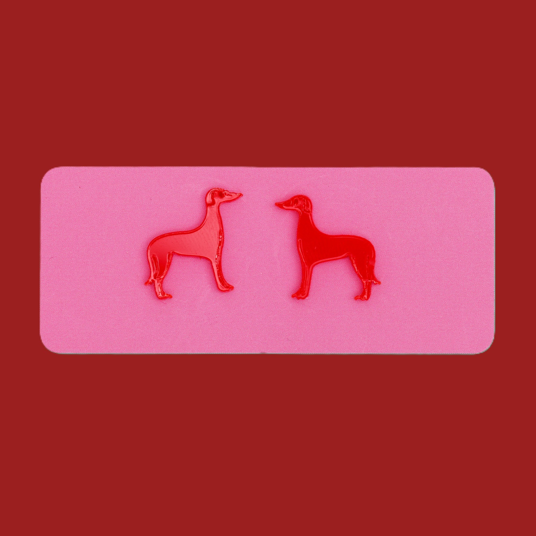 Maurice greyhound earrings