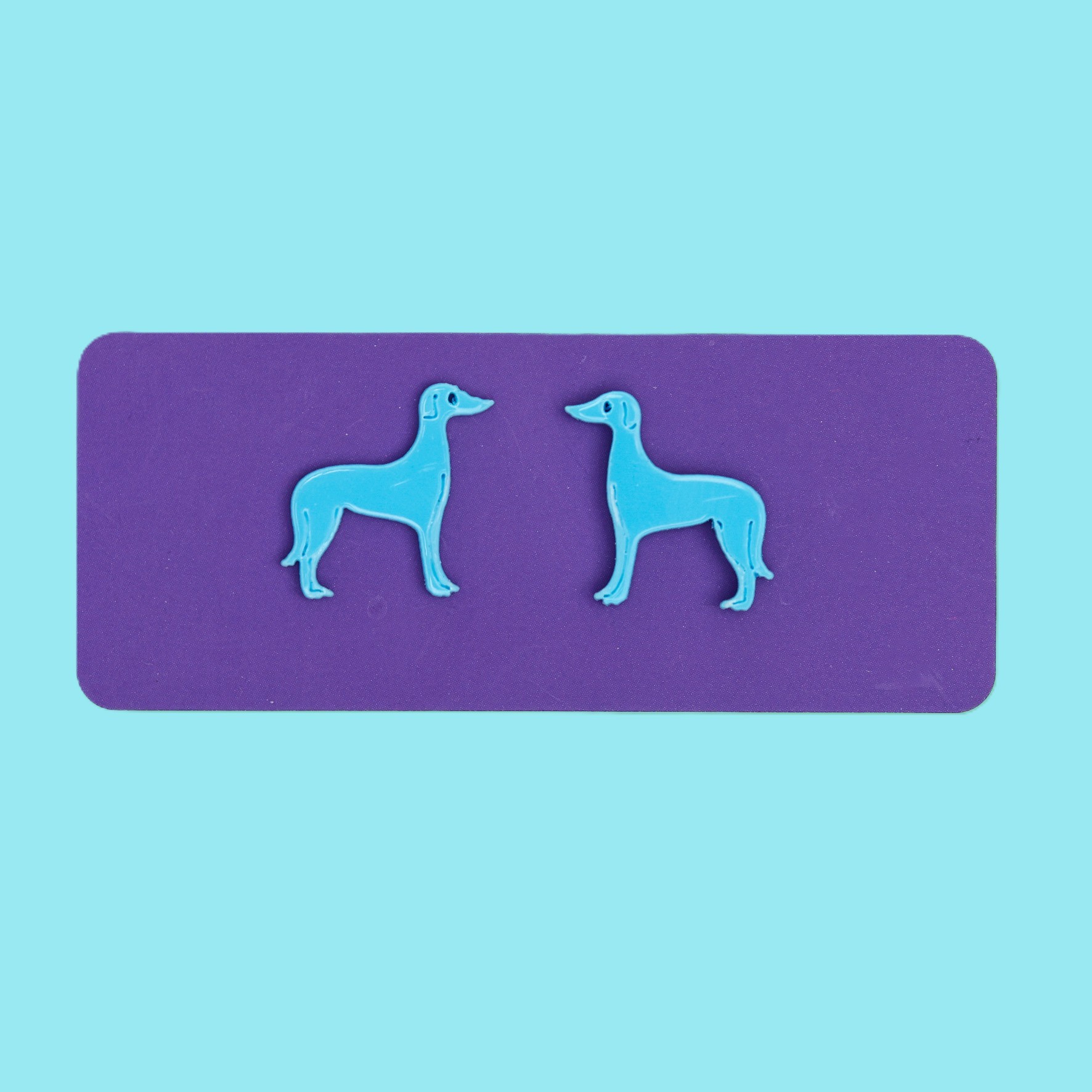Maurice greyhound earrings