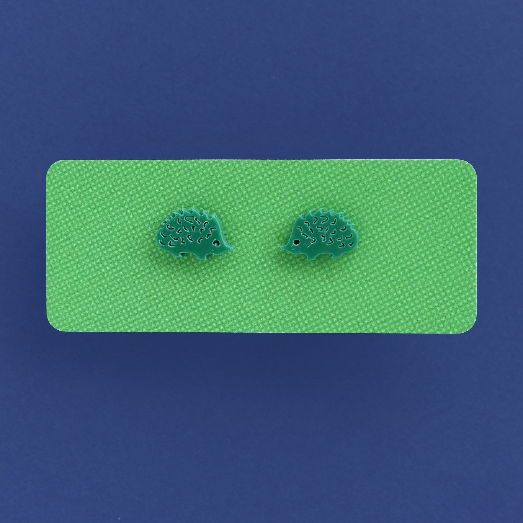zack hedgehog earrings