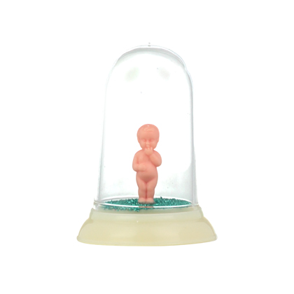 Pondering baby display dome - small