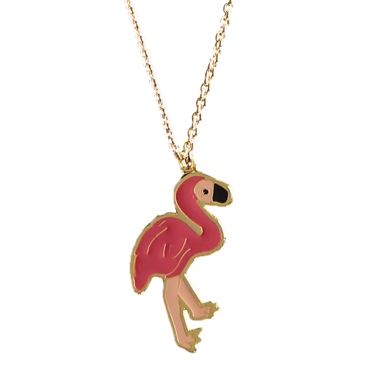Fidelma flamingo necklace