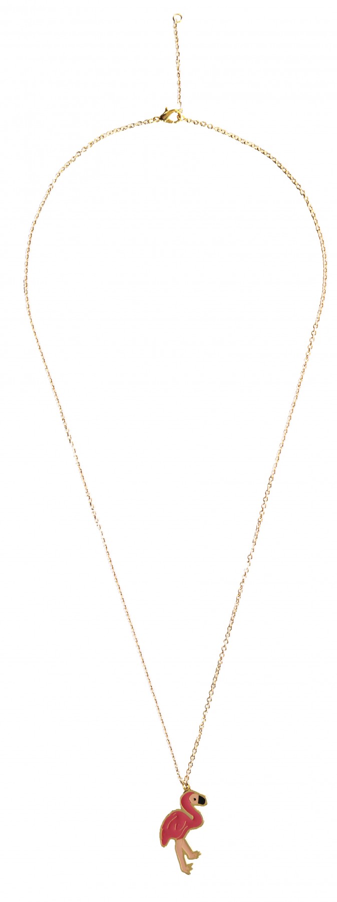 Fidelma flamingo necklace