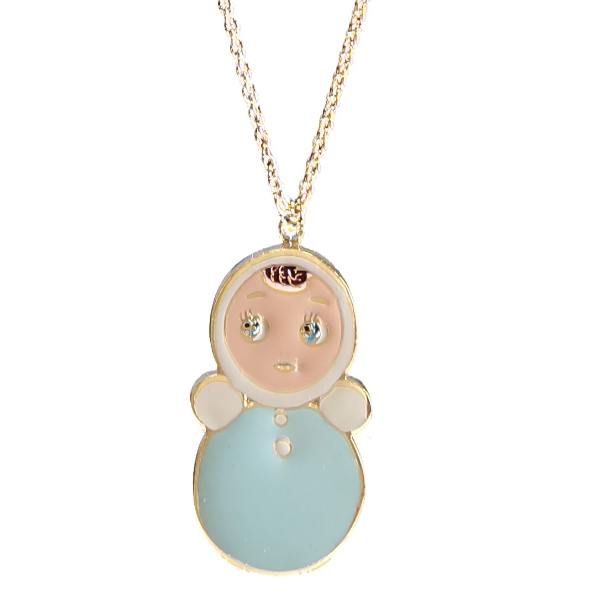 Stella tumbler doll necklace