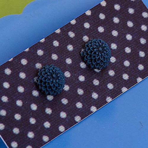 Tolly earrings wee - navy