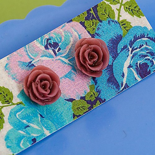 Esme earrings wee - grape