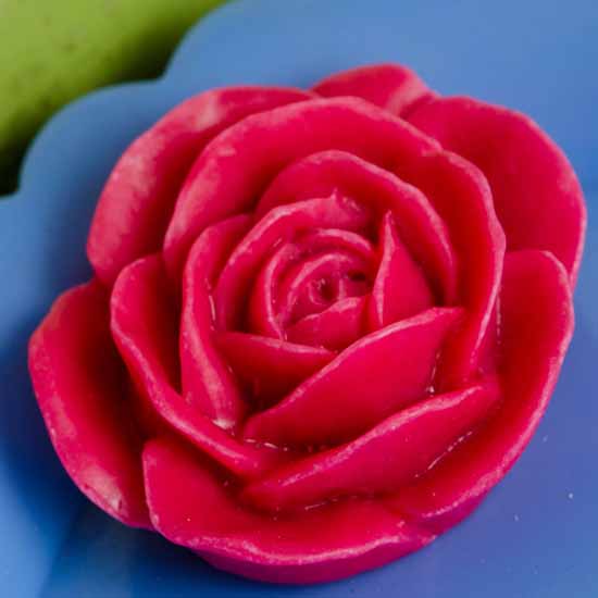 esme brooch- cerise