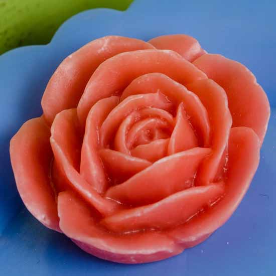 esme brooch- coral