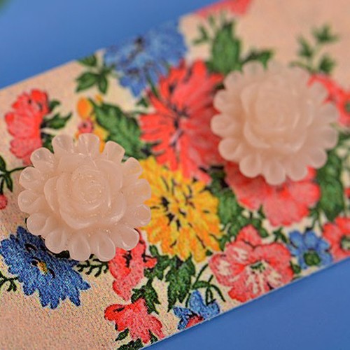 Jane earrings wee - soft nude