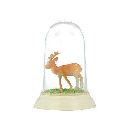 Small christmas display dome - deer