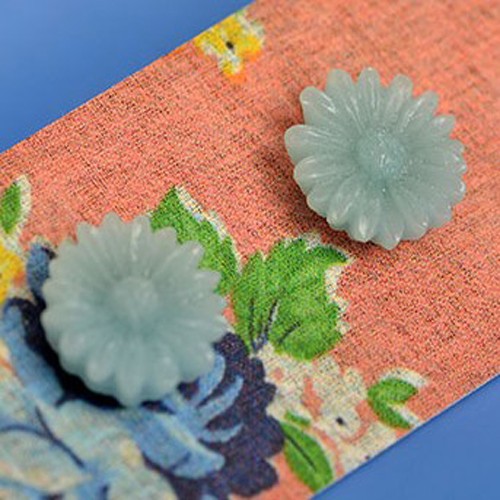 Delphine earrings - muted blue