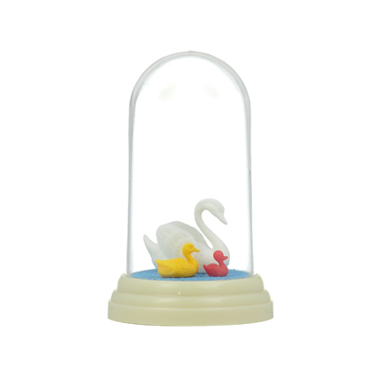 swan and ducks display dome - large