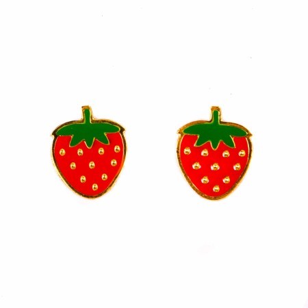 witney strawberry earrings
