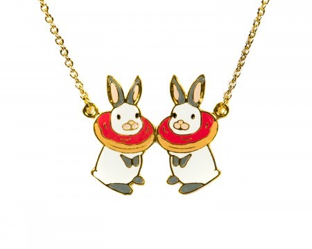 bob bunnies necklace
