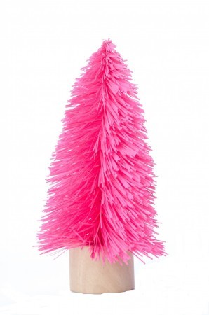 christmas tree small - pink