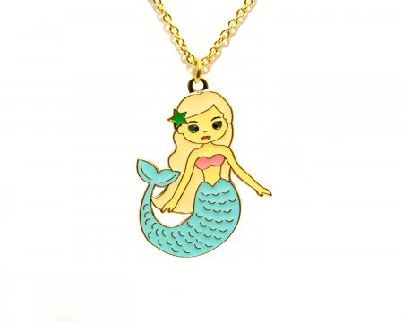 faye mermaid necklace