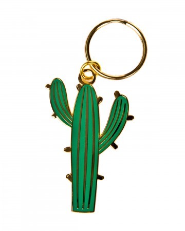 cactus key ring