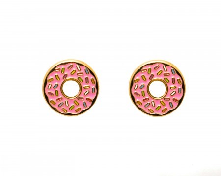 donut earrings
