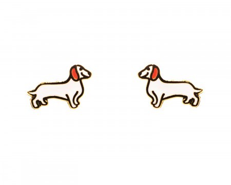 dachshund earrings