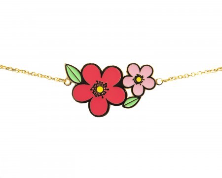 flowers bracelet