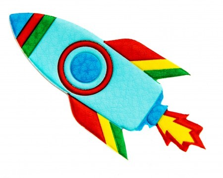 rocket sticker