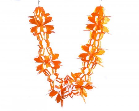 pull out garland - orange