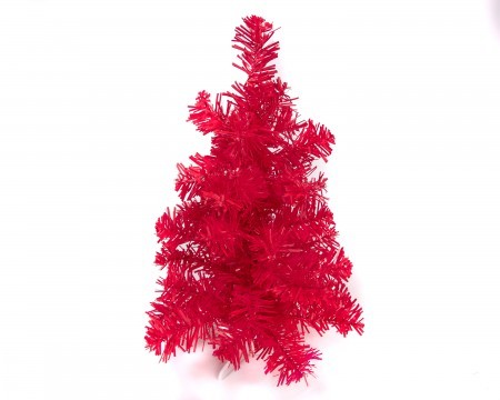 christmas tree- red