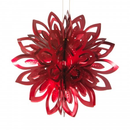 small ball decoration -red