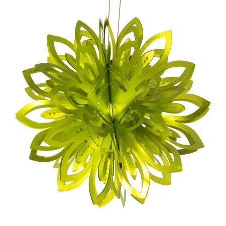 small ball decoration -lime