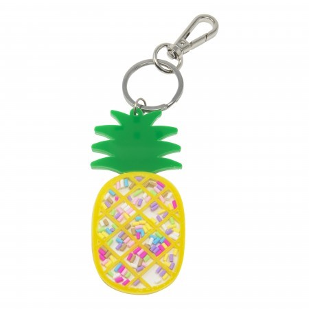 pineapple keyring/ bag charm