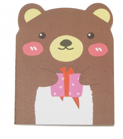 bear cute little notebook