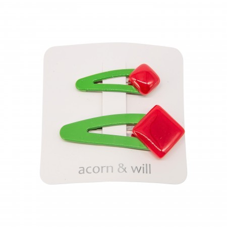 little & large clips- red