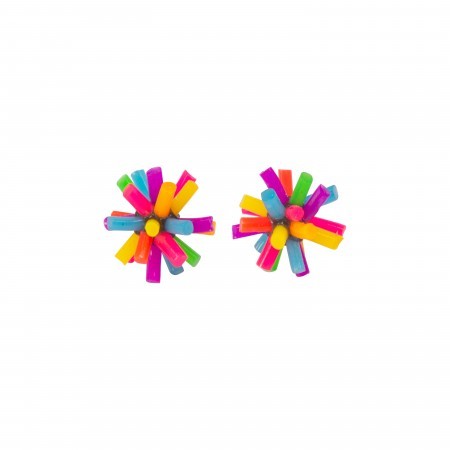 silicone earrings- colourway a