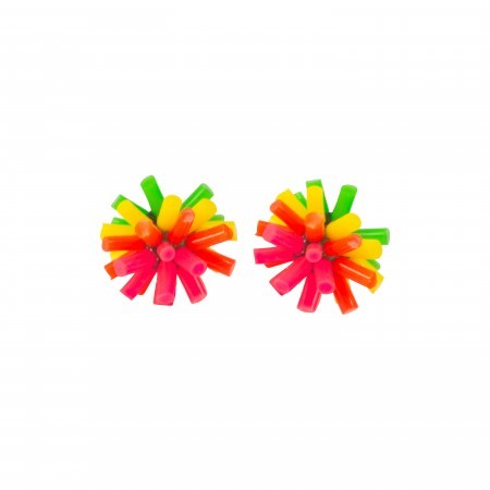 silicone earrings- colourway b