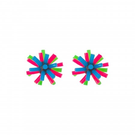 silicone earrings- colourway c