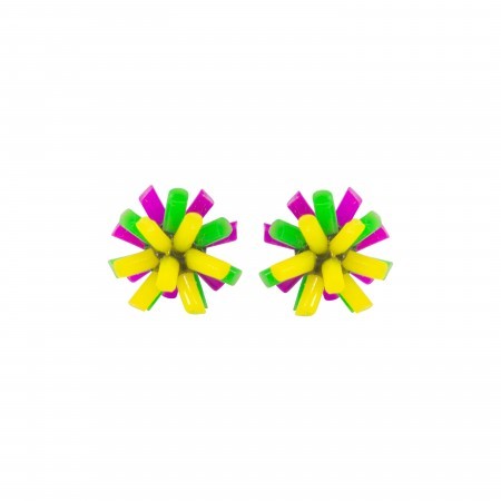 silicone earrings- colourway d
