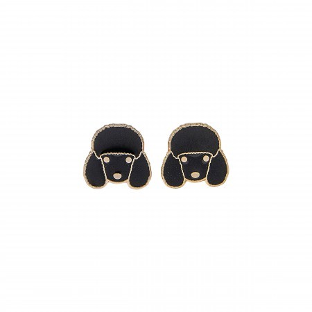 poodle earrings