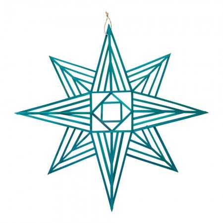 octagram star large decoration