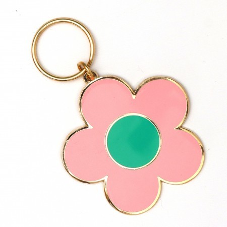 flower key ring