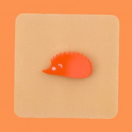 ed hedgehog brooch