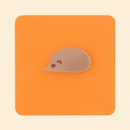 ed hedgehog brooch