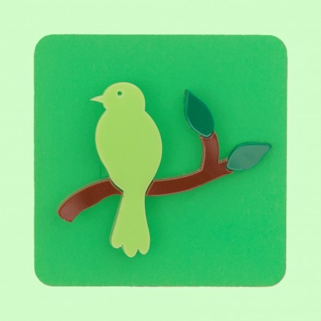 billy outdoors bird brooch