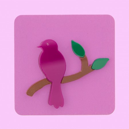 billy outdoors bird brooch