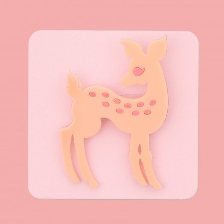 em deer brooch