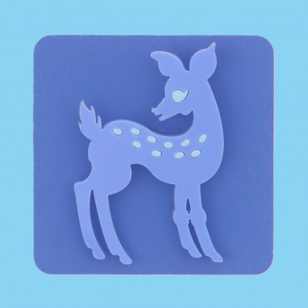 em deer brooch