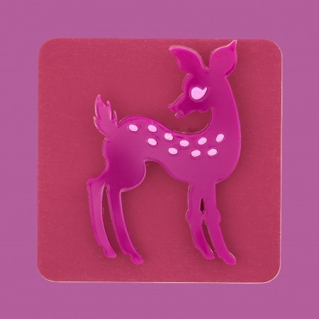 em deer brooch