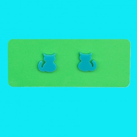 pepper cat earrings
