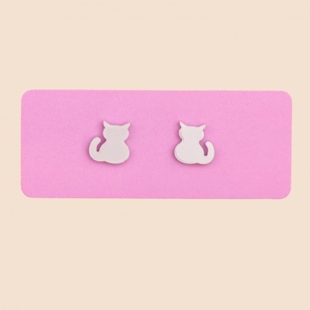 pepper cat earrings